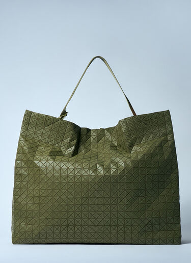 Bao Bao Issey Miyake Cart One-Tone Tote Bag Green bao0159004