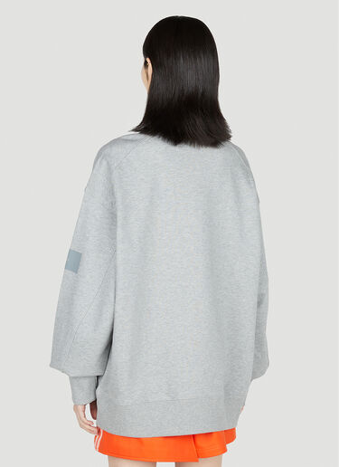 Y-3 Logo Print Sweatshirt Grey yyy0352022