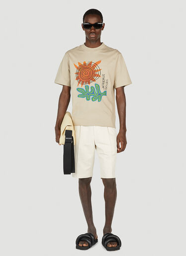 Jacquemus Le Soalheiro T シャツ ベージュ jac0151017