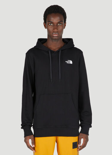 The North Face Logo Print Hooded Sweatshirt Black tnf0154007