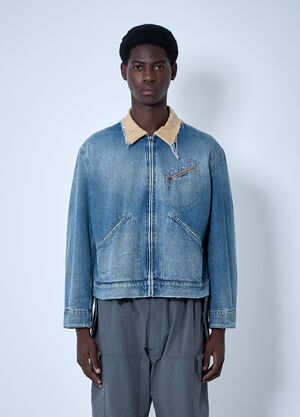 Maison Margiela 카방 재킷  블루 mla0159001