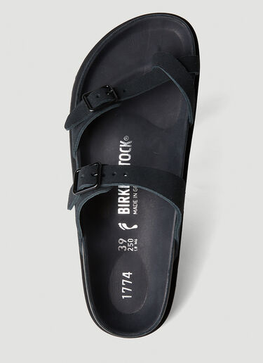 Birkenstock 1774 마야리 스웨이드 샌들 블랙 brs0254004