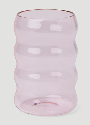 Sophie Lou Jacobsen Jumbo Ripple Glass Pink spl0351002