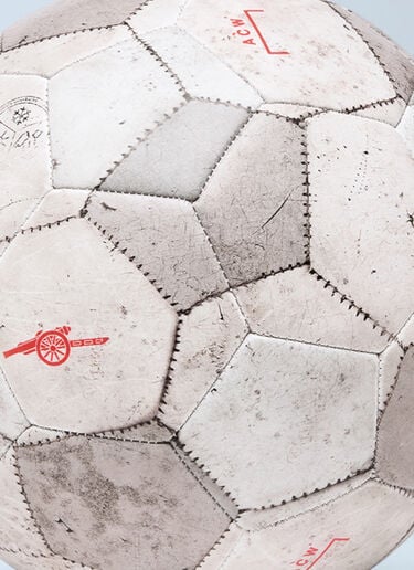 Arsenal x A-COLD-WALL* Offside Leather Distressed Football Beige acw0162023