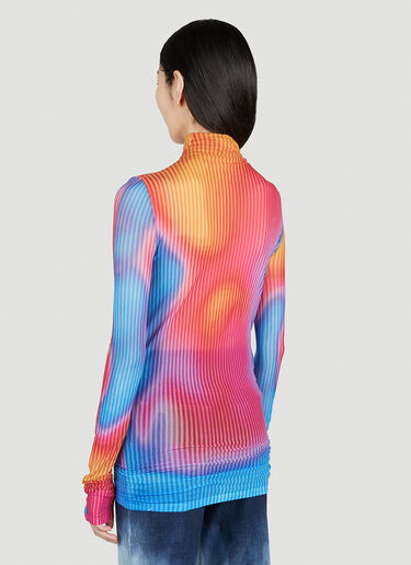 Acne Studios Heat Map Motif Top Pink acn0351001
