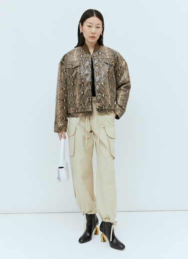 Wells Bomber Jacket Rejina Pyo Wells Bomber Jacket Brown rej0253001