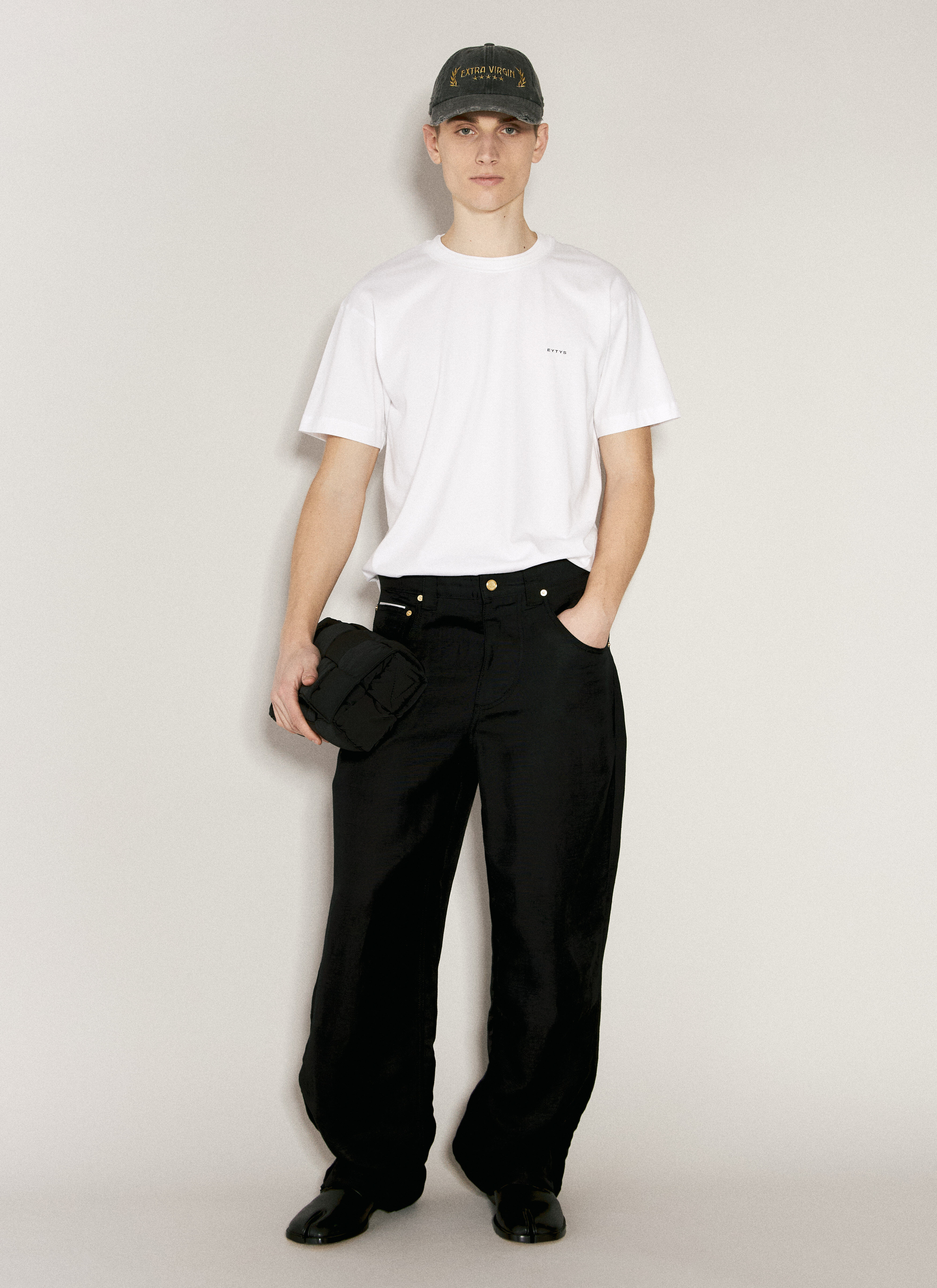 Eytys Men's' Titan Linen Pants in Black | LN-CC®