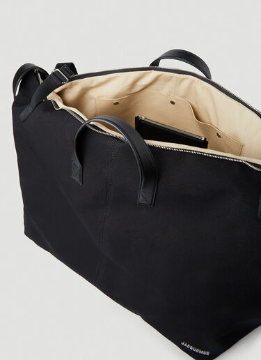 Jacquemus 르 색 아 린지 위켄드 백 블랙 jac0248052
