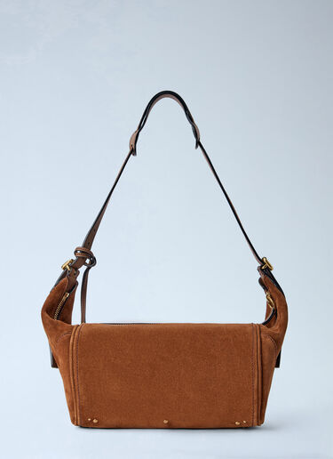 Chloé Paddington Suede Crossbody Bag Brown chl0265054