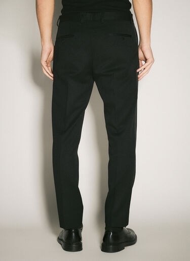 Dolce & Gabbana クラシックギャバジンタキシードパンツ ブラック dol0158005