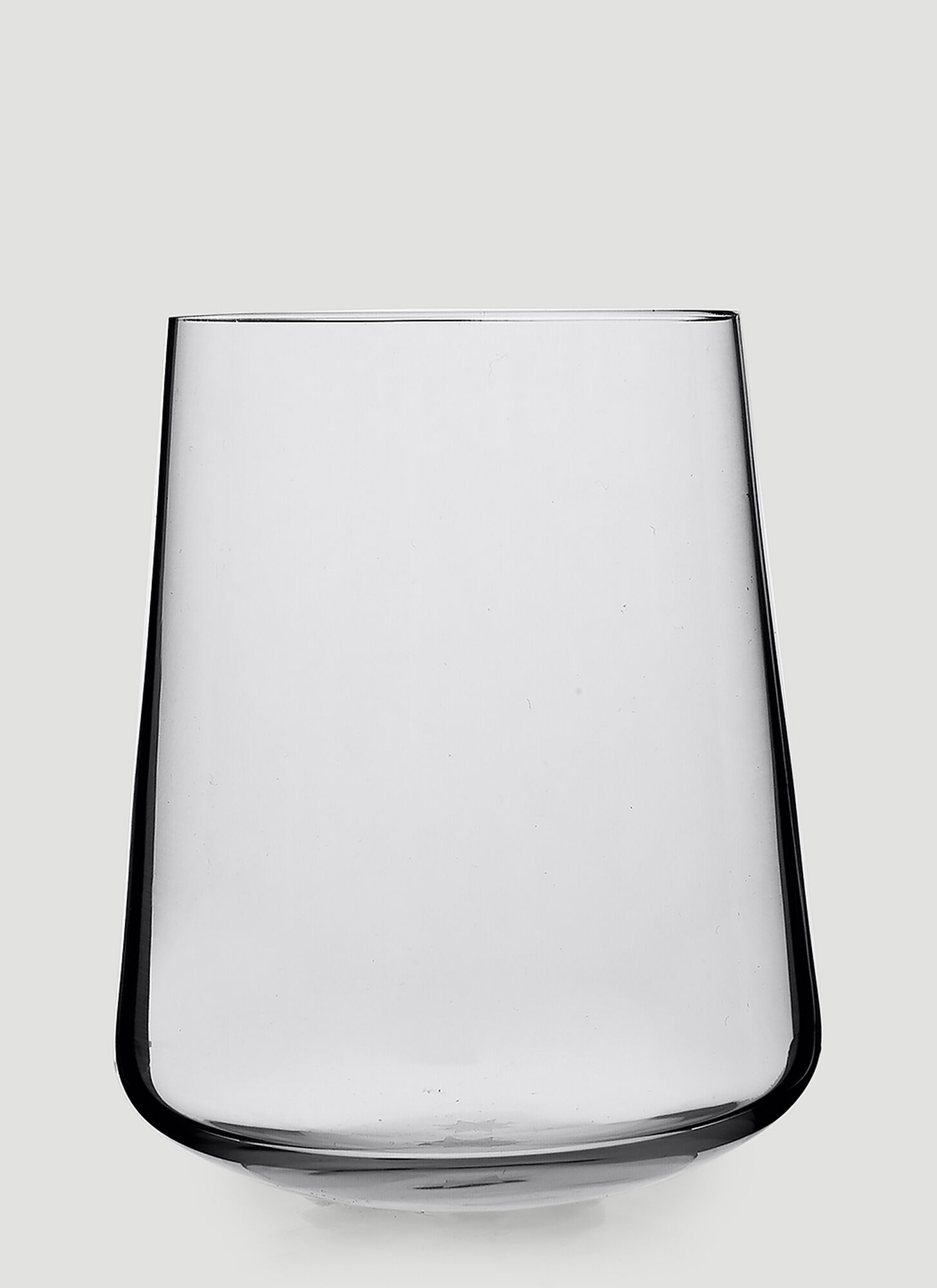 Ichendorf Milano Set Of Two Stand Up Digestif Glasses Unisex Grey