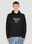 More Joy Logo Print Hooded Sweatshirt Black mjy0349030