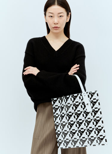 Bao Bao Issey Miyake コネクトトートバッグ  ホワイト bao0256001