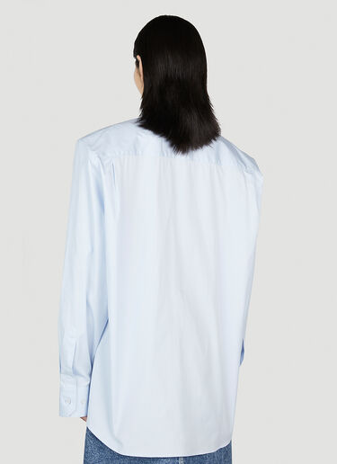 VETEMENTS Double Collar Shirt Light Blue vet0251010