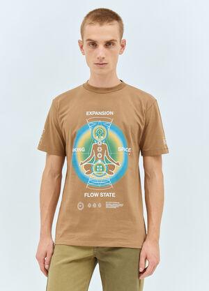 Space Available Making Space T-Shirt Brown spa0158002