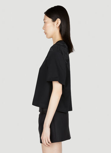 Logo Print T-Shirt Burberry Logo Print T-Shirt Black bur0253018