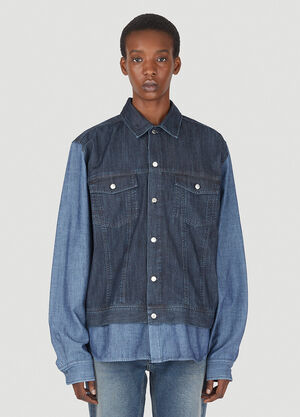 (Di)vision x Won Hundred Hybrid Shirt Blue dwh0348001