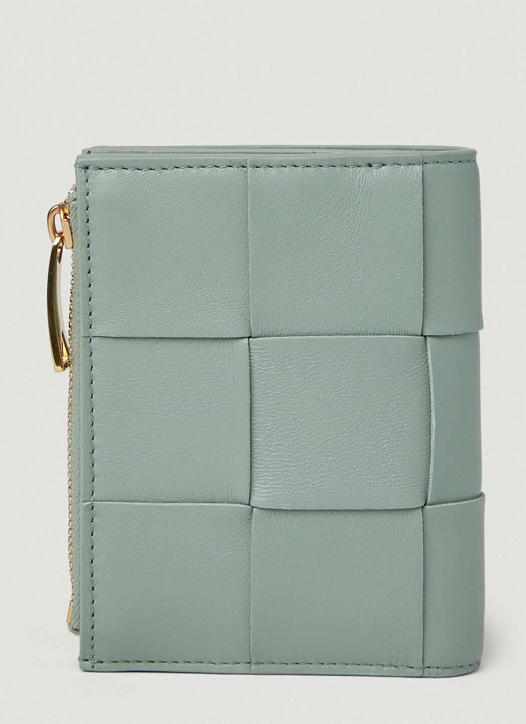 Bottega Veneta Small Bifold Intreccio Wallet LN CC