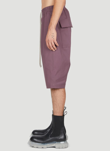 Drawstring Bermuda Shorts Rick Owens Drawstring Bermuda Shorts Purple ric0153007