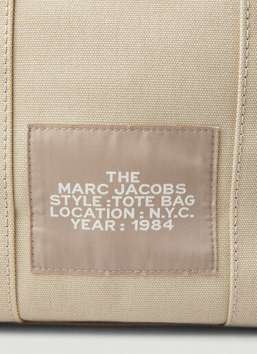 Marc Jacobs Logo Print Small Tote Bag Beige mcj0247043