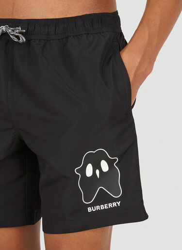 Burberry Martin Ghost 泳裤 黑 bur0148019