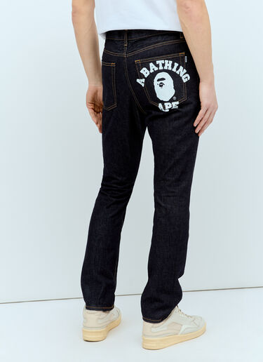 A BATHING APE® Type 05 College Classic Jeans Blue aba0156002