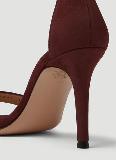 Gianvito Rossi Portofino 85 High Heels Burgundy gia0249027