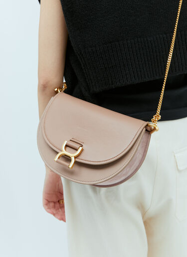 Chloé Marcie Chain Flap Bag Pink chl0255055