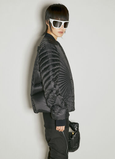 Moncler + Rick Owens 래디언스 다운 플라이트 재킷 블랙 mcs0355003