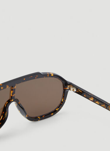 Gucci Navigator Sunglasses Brown guc0145163