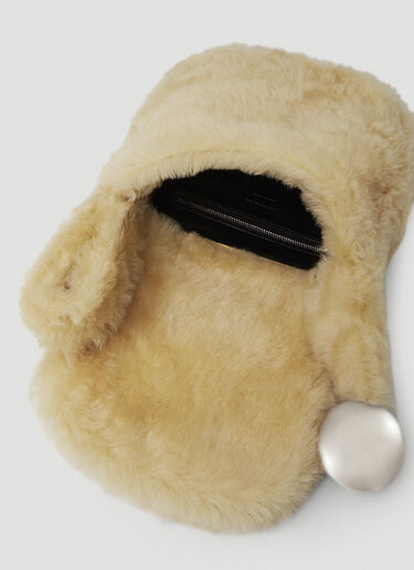 Sphere Small Clutch Bag Jil Sander Sphere Small Clutch Bag Beige jil0251054