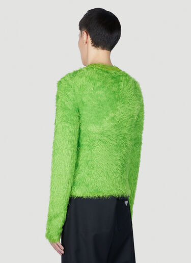 Acne Studios Fluffy Sweater Green acn0152007