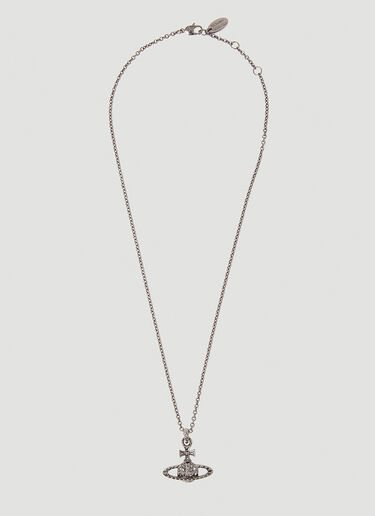 Vivienne Westwood Mayfair Bas Relief Necklace Grey vvw0249090
