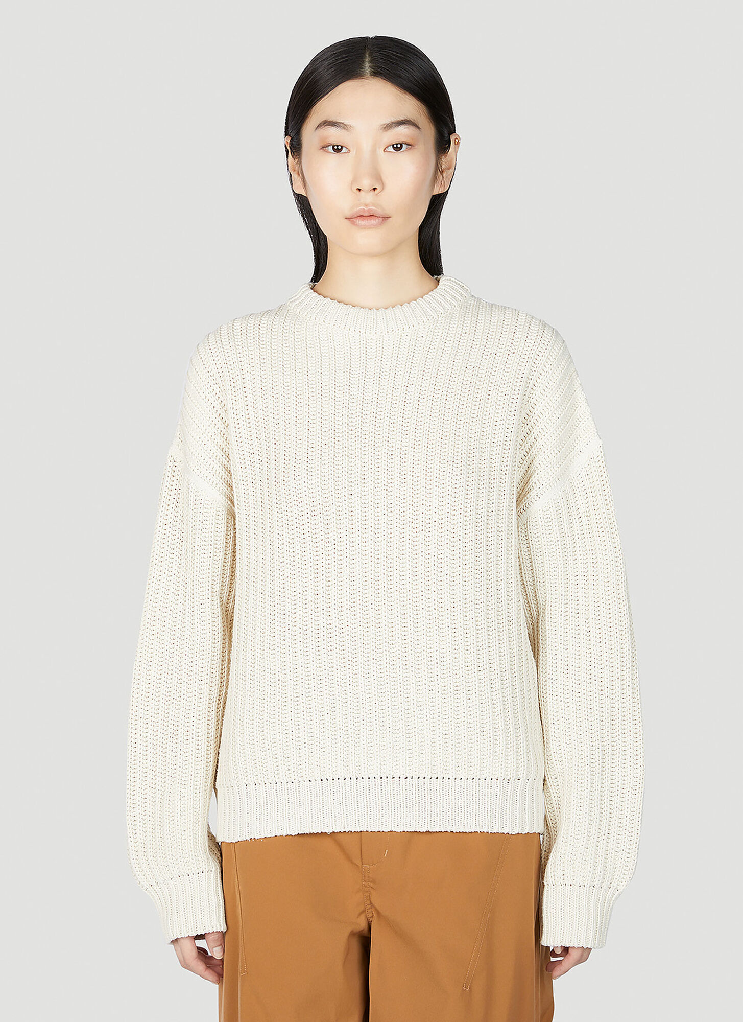 Our Legacy Sonar Crewneck Sweater In Beige