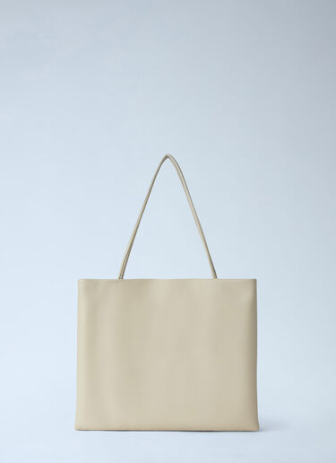 The Row Cecily Top Handle Tote Bag Beige row0265027