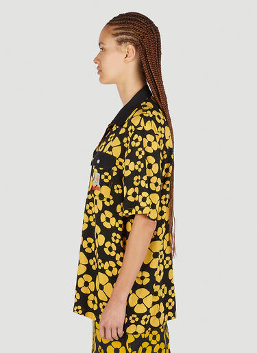 Marni x Carhartt Floral Print Shirt Yellow mca0250002
