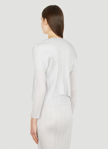 Pleats Please Issey Miyake Basics 褶裥夹克 灰色 plp0251022