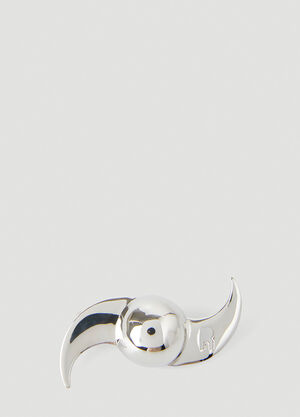 Raf Simons Space Spinner Brooch White raf0251003