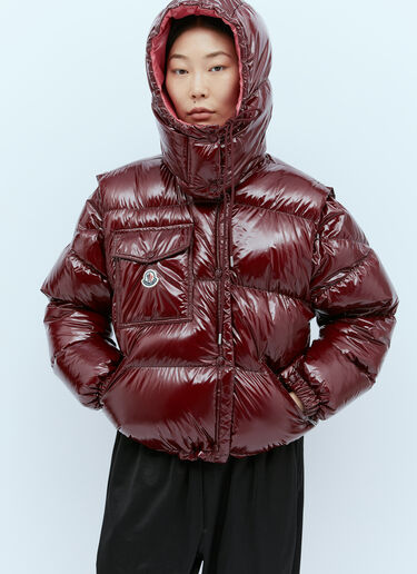 Moncler Karakorum Karakorum Ripstop Down Jacket Burgundy mnk0254002