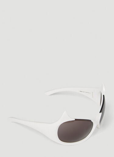 Balenciaga Gotham 太阳镜 白色 bal0352012