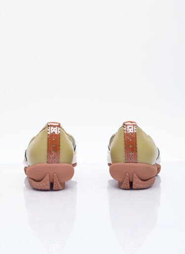 Kiko Kostadinov Sonia 一脚蹬布洛克鞋 卡其色 kko0256016