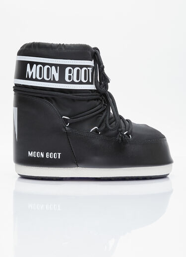 Moon Boot 아이콘 로 나일론 부츠 블랙 mnb0354013