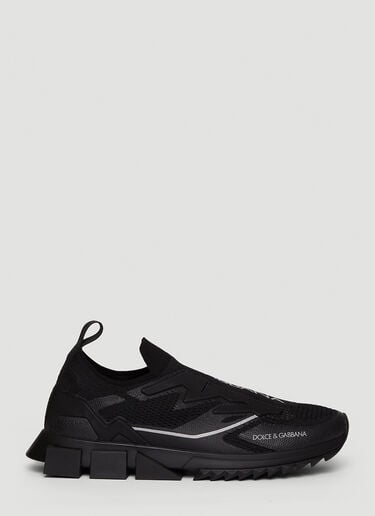 Dolce & Gabbana Sorrento Stretch Mesh Sneakers Black dol0147040