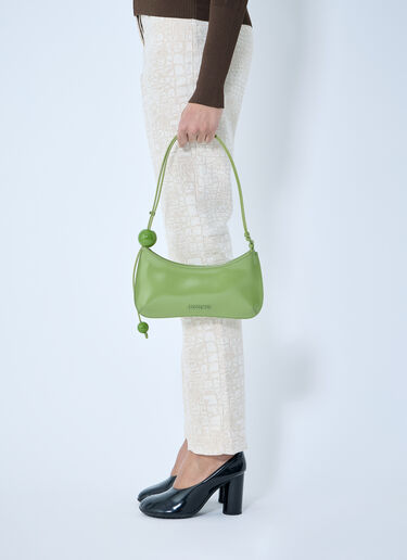 Jacquemus Le Bisou Perle Shoulder Bag Green jac0260031
