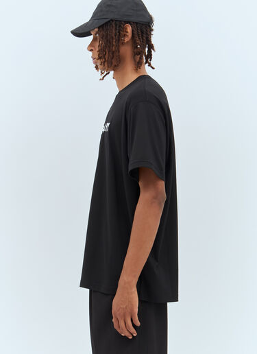Logo Print T-Shirt Burberry Logo Print T-Shirt Black bur0157021
