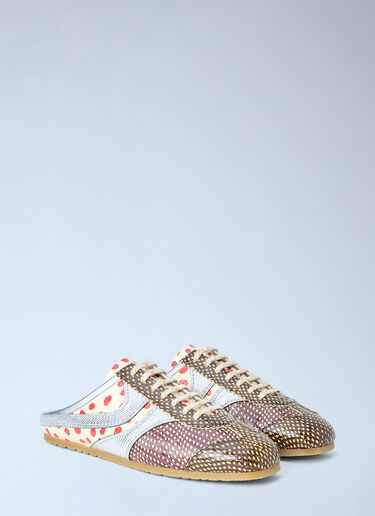 LN-CC® - Dries Van Noten: Textured Slip-On Sneakers - Beige Dries Van Noten Textured Slip-On Sneakers Beige dvn0264049