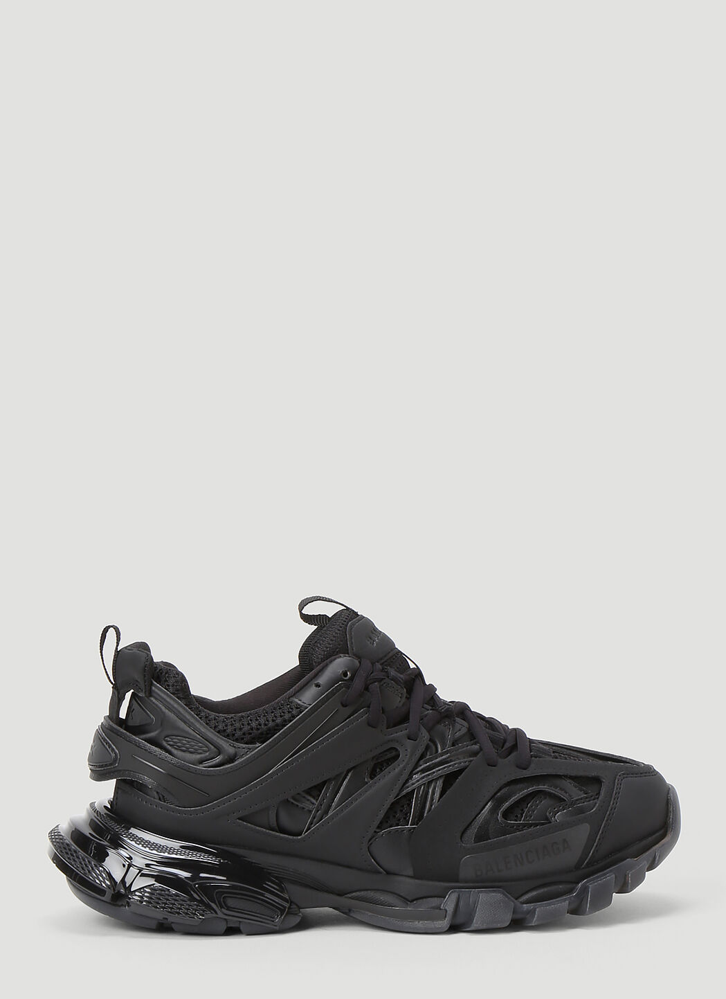 Balenciaga Track Clear Sole Sneakers in Black LN CC