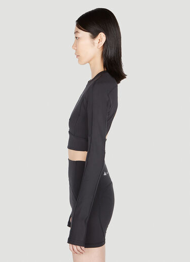 adidas by Stella McCartney Athletic 短款上衣 黑色 asm0248006