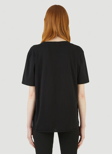 Saint Laurent Logo T-Shirt Black sla0244052