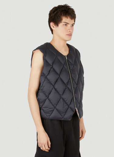 Stüssy Cowhide Quilted Gilet Jacket Brown sts0152003